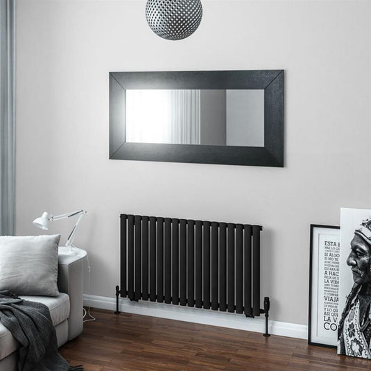 Eastbrook Tunstall Radiator 600x1061mm Matt Black | 89.1640