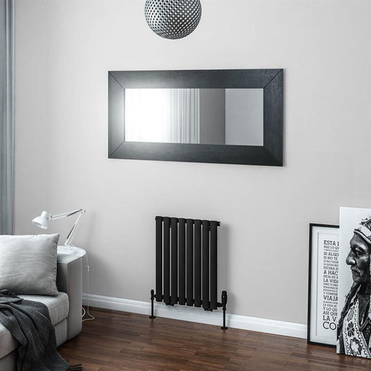 Eastbrook Tunstall Radiator 600x471mm Matt Black | 89.1634