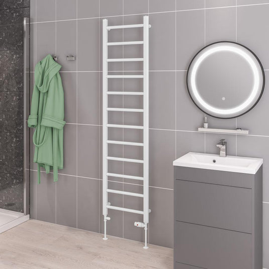 Eastbrook Tuscan 1750 x 450mm Towel Multirail Gloss White | 41.0318