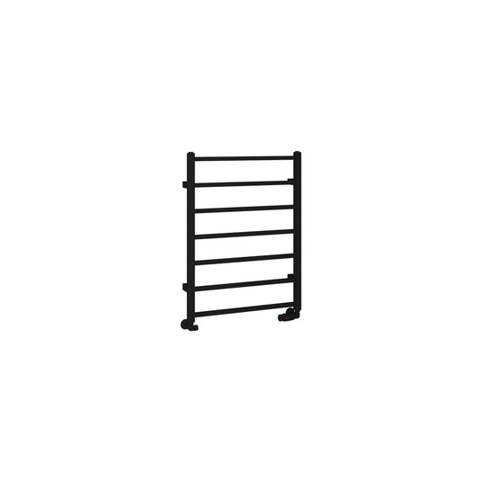 Eastbrook Tuscan 800 x 600mm Square Towel Rail Matt Black | 89.1263