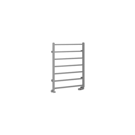 Eastbrook Tuscan 800 x 600mm Square Towel Rail Matt Grey | 89.1251