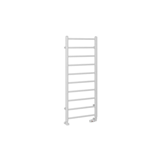 Eastbrook Tuscan Round Towel Rail 1200x500mm Gloss White | 89.1574