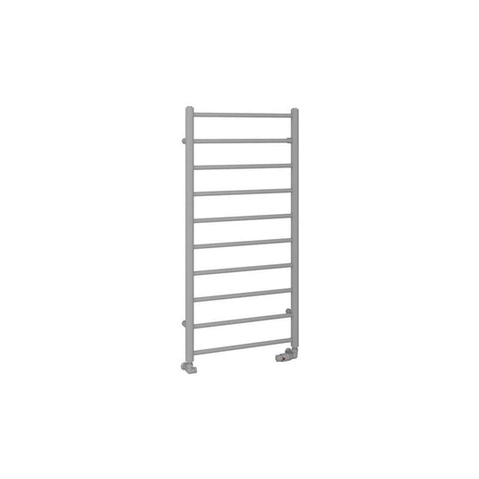 Eastbrook Tuscan Round Towel Rail 1200x600mm Matt Grey | 89.1581