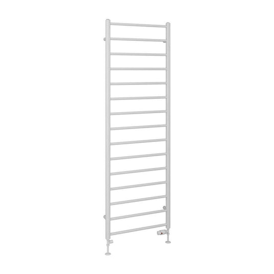 Eastbrook Tuscan Round Towel Rail 1800x600mm Gloss White | 89.1577