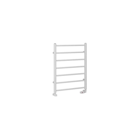 Eastbrook Tuscan Round Towel Rail 800x600mm Gloss White | 89.1573