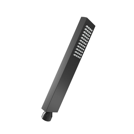 Eastbrook Type 15 Rectangular Full Spray Single Function Shower Handset Matt Black | 78.0054