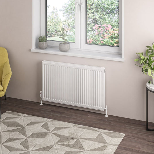 Eastbrook Type 21 600 x 1000mm Compact Panel Radiator Gloss White | 25.0110
