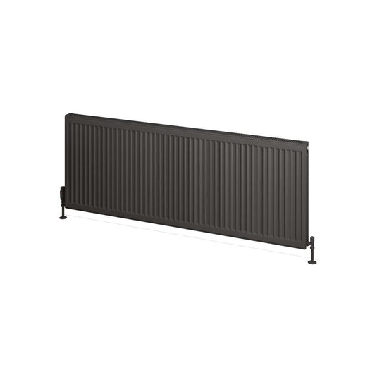 Eastbrook Type 21 600 x 1600mm Compact Panel Radiator Matt Anthracite | 25.0125