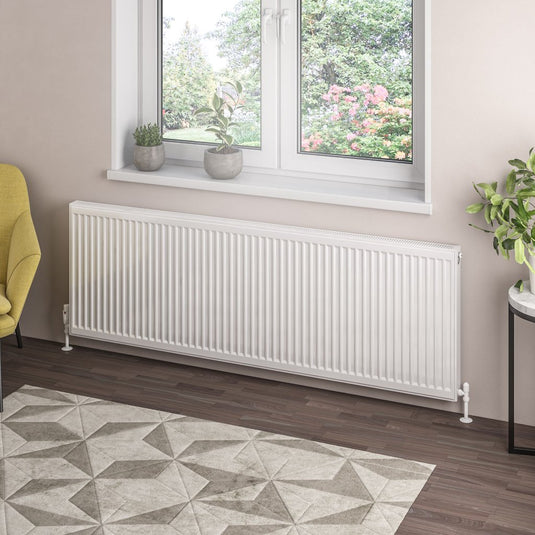 Eastbrook Type 21 600 x 1800mm Compact Panel Radiator Gloss White | 25.0117
