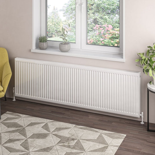 Eastbrook Type 21 600 x 2000mm Compact Panel Radiator Gloss White | 25.0118