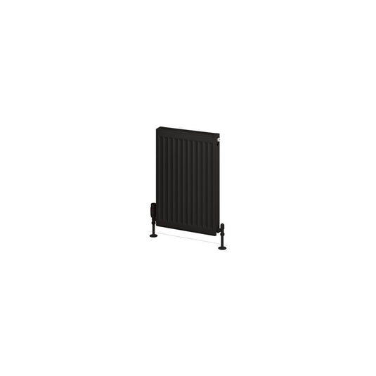 Eastbrook Type 21 600 x 400mm Compact Panel Radiator Matt Black | 25.0127