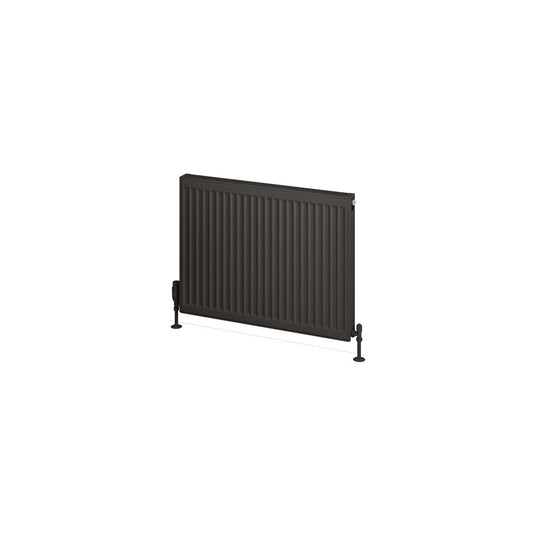 Eastbrook Type 21 600 x 800mm Compact Panel Radiator Matt Anthracite | 25.0121