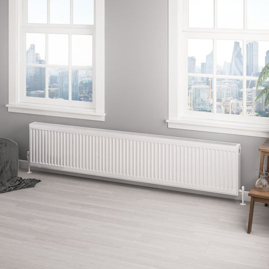 Eastbrook Type 22 400 x 2000mm Compact Panel Radiator Gloss White | 25.0155