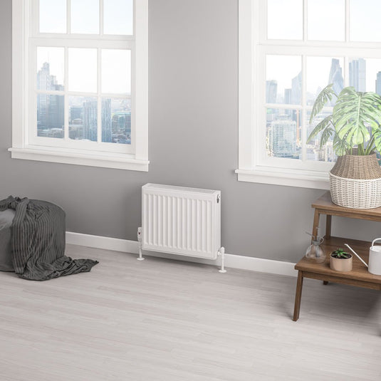 Eastbrook Type 22 400 x 500mm Compact Panel Radiator Gloss White | 25.0144
