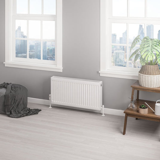 Eastbrook Type 22 400 x 800mm Compact Panel Radiator Gloss White | 25.0147
