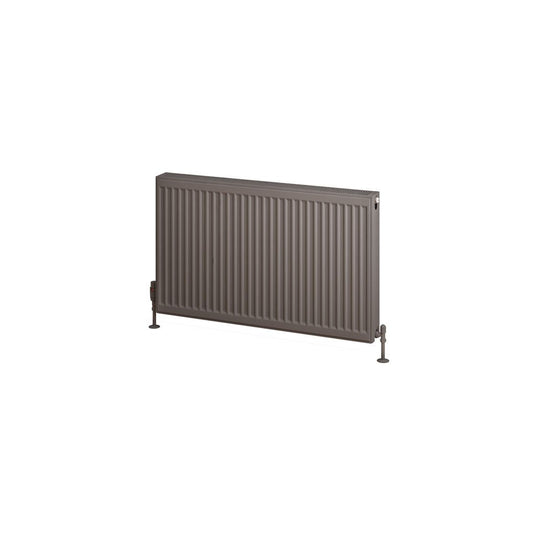 Eastbrook Type 22 600 x 1000mm Compact Panel Radiator Matt Anthracite | 25.0189