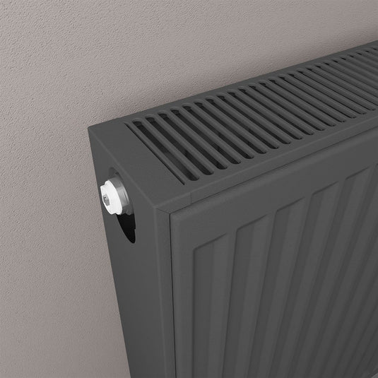 Eastbrook Type 22 600 x 400mm Compact Panel Radiator Matt Anthracite | 25.0186