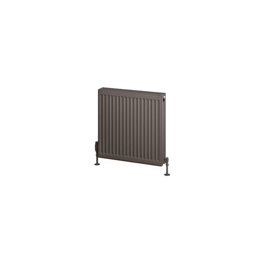 Eastbrook Type 22 600 x 600mm Compact Panel Radiator Matt Anthracite | 25.0187