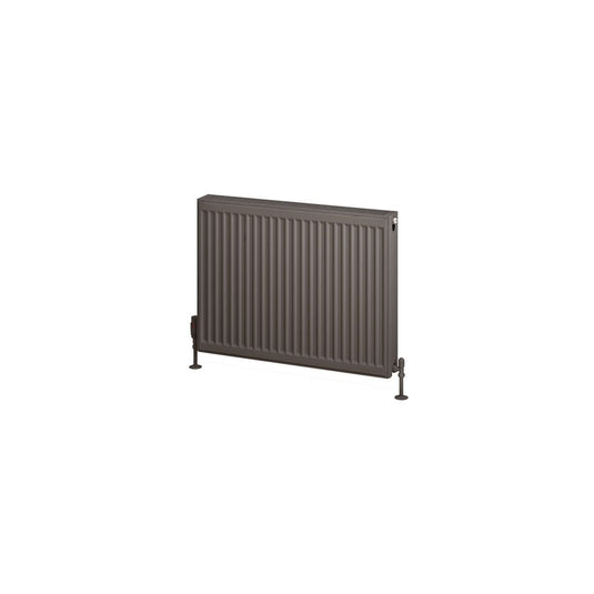 Eastbrook Type 22 600 x 800mm Compact Panel Radiator Matt Anthracite | 25.0188