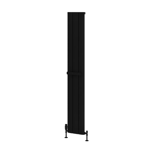 Eastbrook Universal 280mm Flat Style Towel Hanger Matt Black | 89.0293