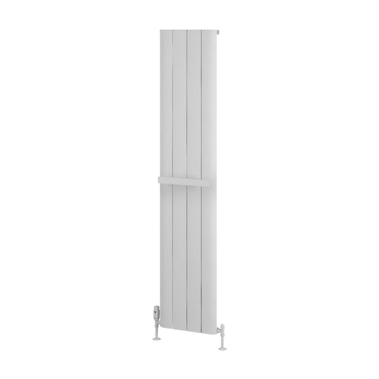 Eastbrook Universal 375mm Flat Style Towel Hanger Matt White | 89.0284
