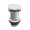 Eastbrook Unslotted Ceramic Push Button Basin Waste White | 14.534