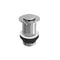 Eastbrook Unslotted Push Button Basin Waste Chrome | 14.531