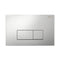 Eastbrook V Series Rod Operated Push Plate / Flush Plate - Silver Grey | 73.0010