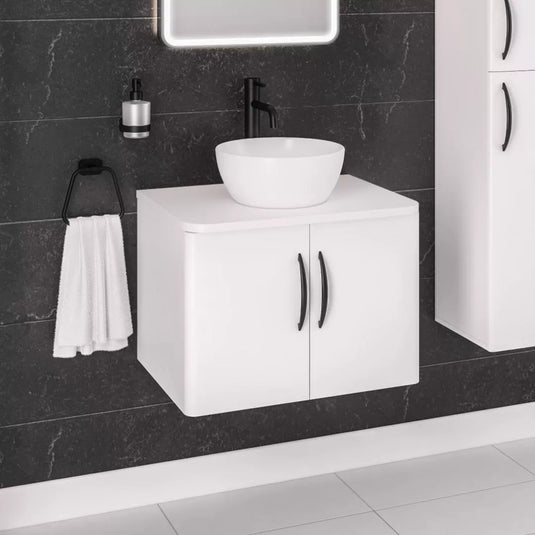 Eastbrook Vale 320x320mm Sit on Basin White | 103.040 - Envy Bathrooms Ltd