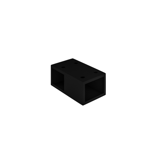 Eastbrook Vantage 2000 T-Piece Connector Matt Black | 49.1097