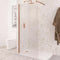 Eastbrook Vantage 2000 Walk-In Shower Panel 2000 x 1000mm Brushed Bronze | 49.7106