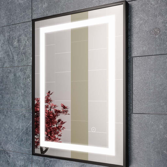 Eastbrook Varano 500 x 700mm LED Mirror Frame Black | 40.1018