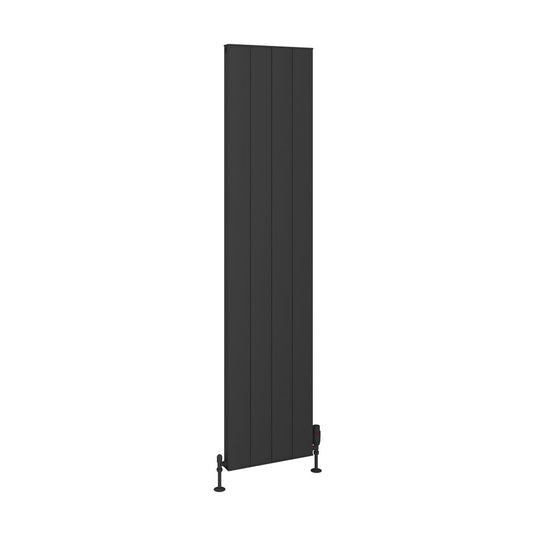 Eastbrook Vesima 1800 x 403mm Aluminium Radiator Matt Anthracite | 86.0084