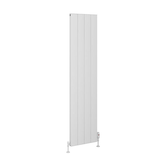 Eastbrook Vesima 1800 x 403mm Aluminium Radiator Matt White | 86.0083