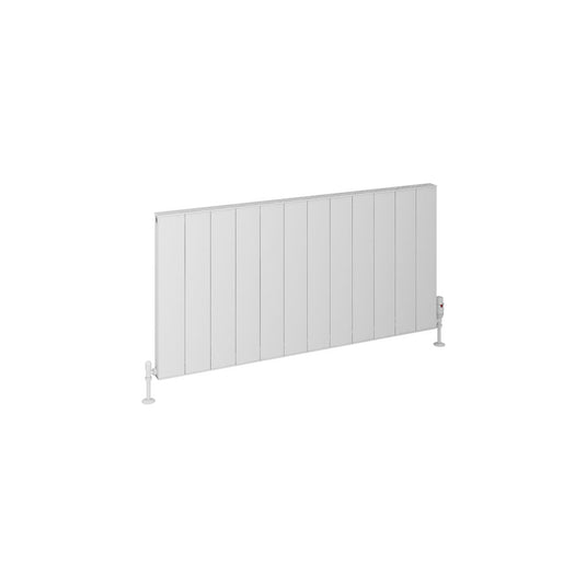 Eastbrook Vesima 600 x 1203mm Aluminium Radiator Matt White | 86.0101