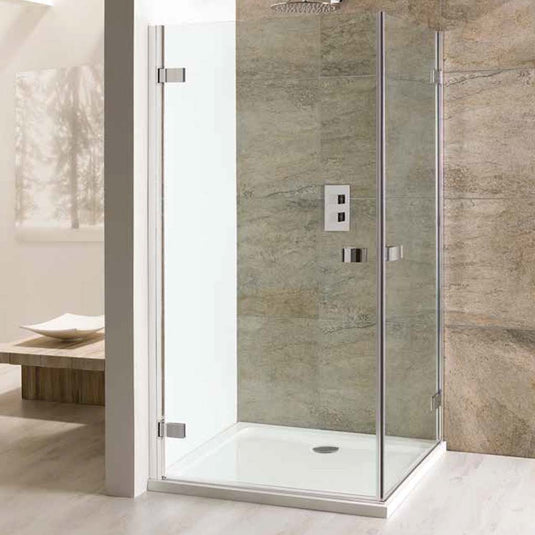 Eastbrook Volente 1000 x 760mm Double Hinged Shower Door Chrome Profiles | 58.810