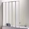 Eastbrook Volente 1400x1250mm 5-Fold Bath Screen – Chrome | 58.701