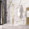Eastbrook Volente 6mm Easy Clean Walk-In Shower Panel 1850 x 800mm Brushed Brass | 58.756