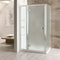 Eastbrook Volente 900mm Frosted Side Panel Chrome | 58.027