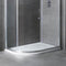 Eastbrook Volente 1000x800mm ABS Stone Resin Offset Quadrant Shower Tray LH White | 158.067