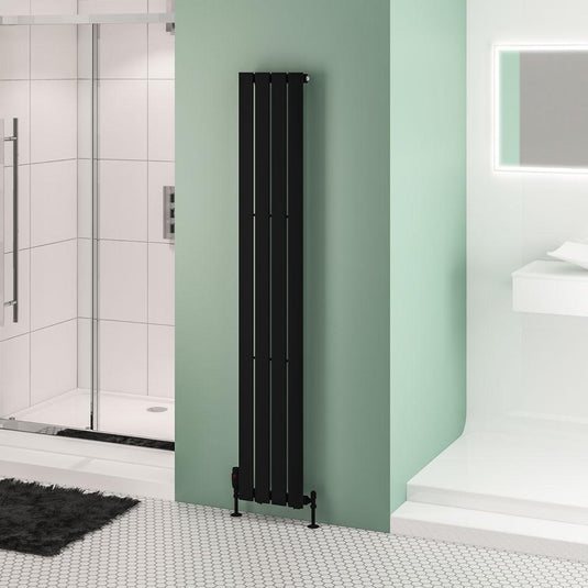 Eastbrook Warrington Type 10 1800 x 300mm Radiator Matt Black | 41.0507
