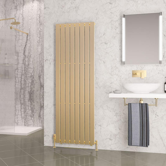Eastbrook Warrington Type 10 1800 x 604mm Radiator Brushed Brass | 41.0783