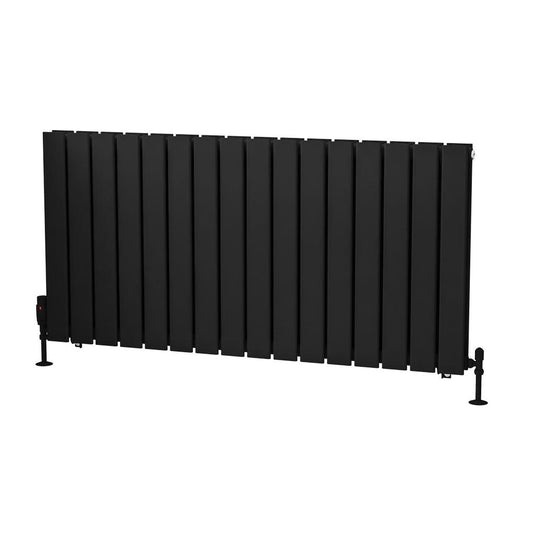 Eastbrook Warrington Type 20 600 x 1216mm Radiator Matt Black | 41.0564