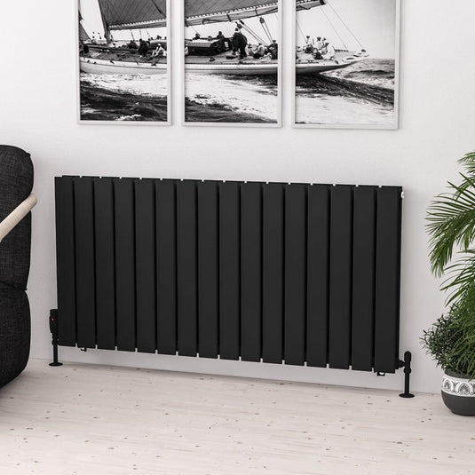 Eastbrook Warrington Type 20 600 x 1216mm Radiator Matt Black | 41.0564