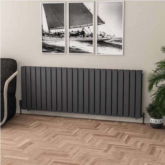Eastbrook Warrington Type 20 600 x 1672mm Radiator Matt Anthracite | 41.0854