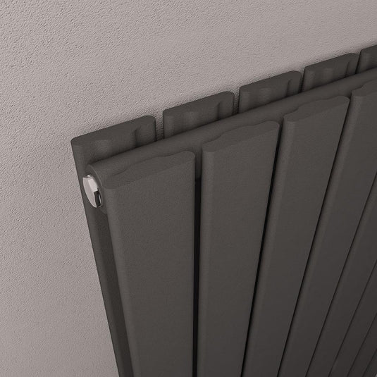 Eastbrook Warrington Type 20 600 x 1672mm Radiator Matt Anthracite | 41.0854