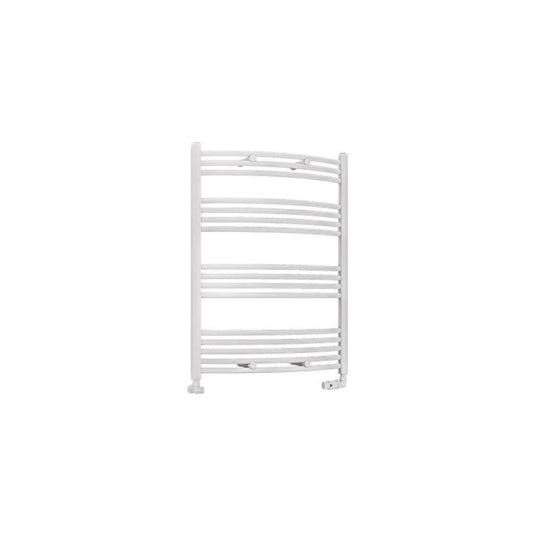 Eastbrook Wendover 1000 x 750mm Curved Towel Multirail Gloss White | 41.0093