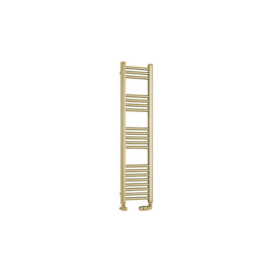 Eastbrook Wendover 1200 x 300mm Straight Towel Multirail Brushed Brass | 41.1179