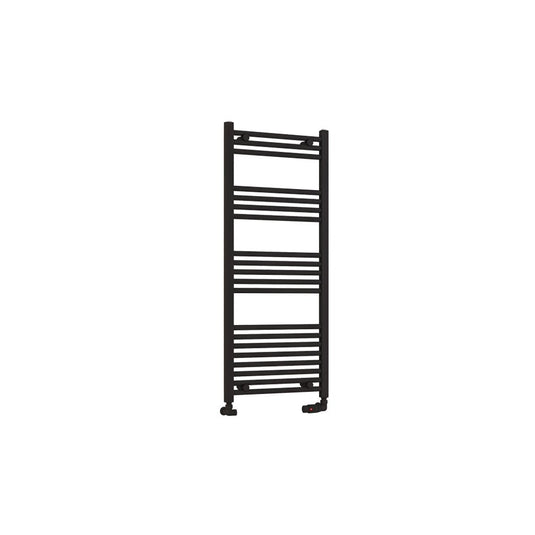 Eastbrook Wendover 1200 x 500mm Straight Multirail Matt Black | 41.0680