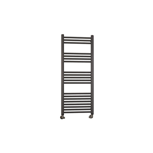 Eastbrook Wendover 1200 x 500mm Straight Towel Multirail Brushed Gunmetal | 41.0869